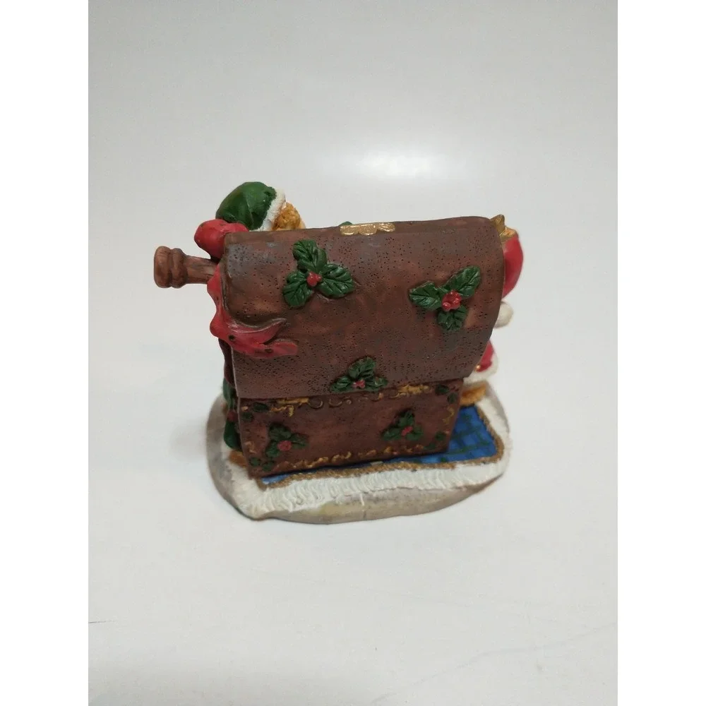 Christmas Bear Mayview Collection Resin Figurine Holiday Toys And Decor